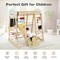 8-in-1 Multi-Functional Kids Wooden Climber Gym Playset Suitable for Indoor or Outdoor Space